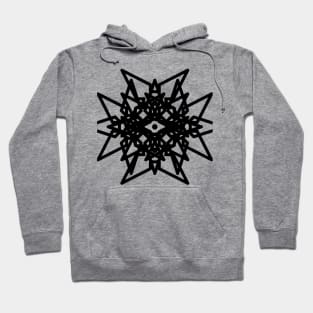 Fractal Ninja Star Hoodie